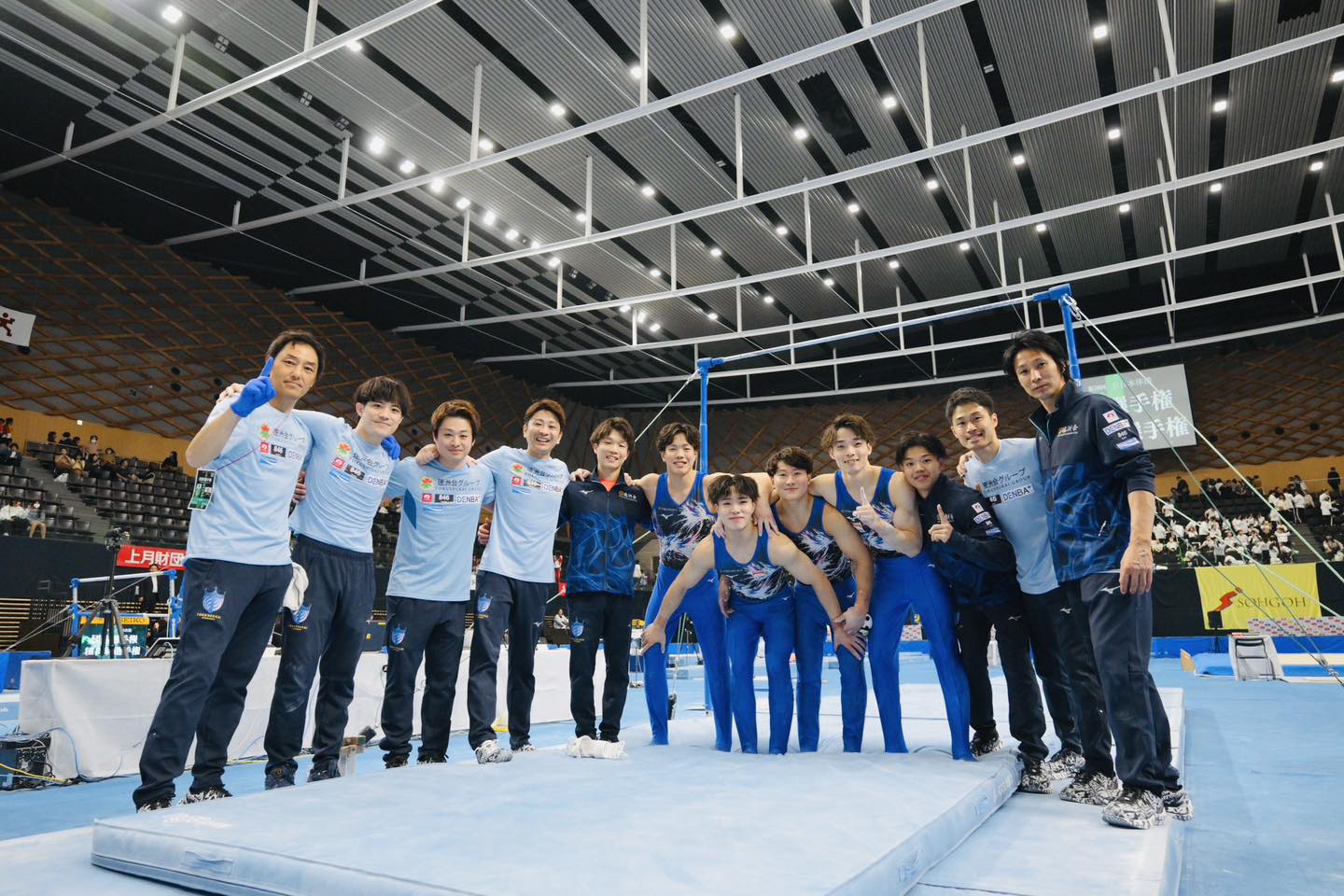 徳洲会体操クラブ 全日本体操団体選手権3連覇! - 人材教育